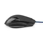 Gaming Mouse | Vezetékes | 1200 / 2400 / 4800 / 7200 dpi | Állítható DPI | Gombok száma: 6 | Programozható gombok | Jobbkezes | 1.50 m | Világítás Nélkül