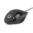 Gaming Mouse | Vezetékes | 1200 / 2400 / 4800 / 7200 dpi | Állítható DPI | Gombok száma: 6 | Programozható gombok | Jobbkezes | 1.50 m | Világítás Nélkül