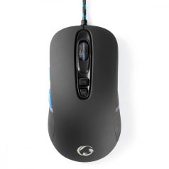   Gaming Mouse | Vezetékes | 4000 dpi | Állítható DPI | Gombok száma: 7 | Programozható gombok | Jobbkezes | 1.80 m | RGB