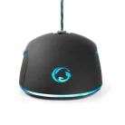 Gaming Mouse | Vezetékes | 4000 dpi | Állítható DPI | Gombok száma: 7 | Programozható gombok | Jobbkezes | 1.80 m | RGB
