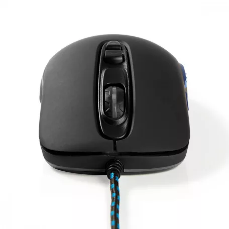 Gaming Mouse | Vezetékes | 4000 dpi | Állítható DPI | Gombok száma: 7 | Programozható gombok | Jobbkezes | 1.80 m | RGB