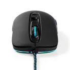 Gaming Mouse | Vezetékes | 4000 dpi | Állítható DPI | Gombok száma: 7 | Programozható gombok | Jobbkezes | 1.80 m | RGB