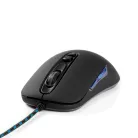 Gaming Mouse | Vezetékes | 4000 dpi | Állítható DPI | Gombok száma: 7 | Programozható gombok | Jobbkezes | 1.80 m | RGB