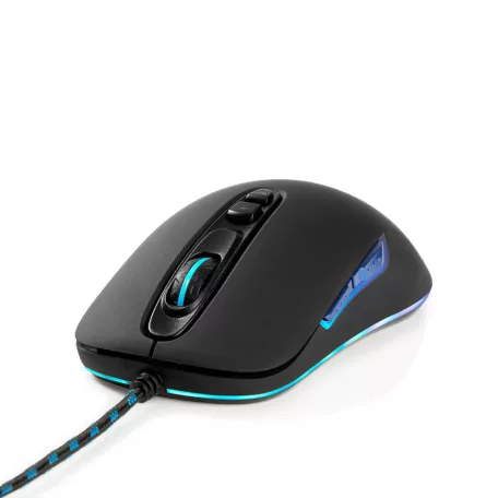 Gaming Mouse | Vezetékes | 4000 dpi | Állítható DPI | Gombok száma: 7 | Programozható gombok | Jobbkezes | 1.80 m | RGB