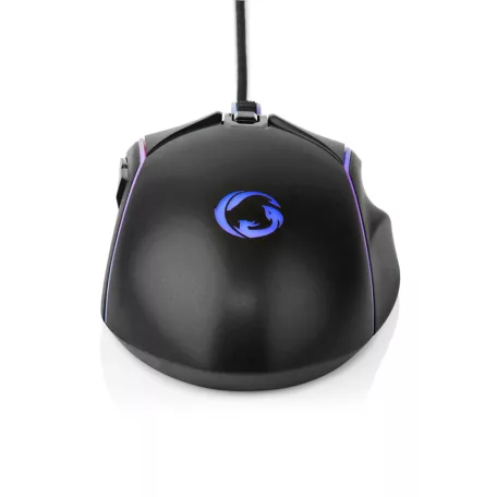 Gaming Mouse | Vezetékes | 800 / 1200 / 2400 / 3200 / 4800 / 7200 dpi | Állítható DPI | Gombok száma: 6 | Jobbkezes | 1.50 m | LED