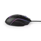 Gaming Mouse | Vezetékes | 800 / 1200 / 2400 / 3200 / 4800 / 7200 dpi | Állítható DPI | Gombok száma: 6 | Jobbkezes | 1.50 m | LED