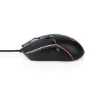 Gaming Mouse | Vezetékes | 800 / 1200 / 2400 / 3200 / 4800 / 7200 dpi | Állítható DPI | Gombok száma: 6 | Jobbkezes | 1.50 m | LED