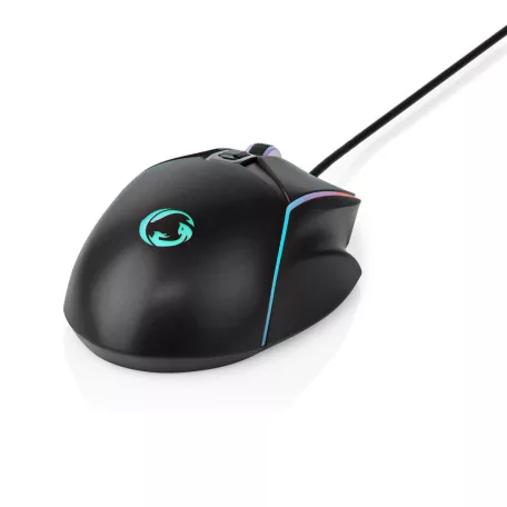 Gaming Mouse | Vezetékes | 800 / 1200 / 2400 / 3200 / 4800 / 7200 dpi | Állítható DPI | Gombok száma: 6 | Jobbkezes | 1.50 m | LED