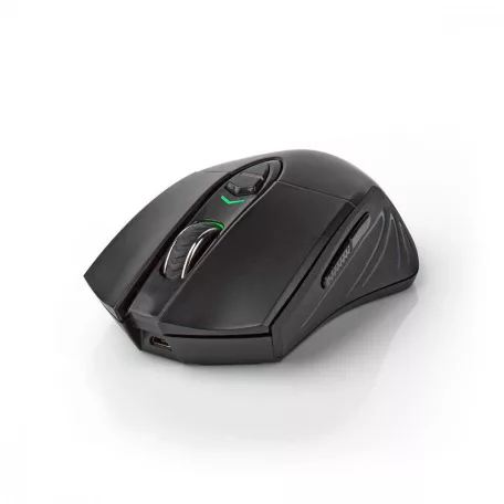 Gaming Mouse | Wired & Wireless | 500 / 1000 / 2000 / 3000 / 5000 / 10000 dpi | Állítható DPI | Gombok száma: 7 | Programozható gombok | Jobbkezes | 1.50 m | RGB