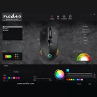 Gaming Mouse | Wired & Wireless | 500 / 1000 / 2000 / 3000 / 5000 / 10000 dpi | Állítható DPI | Gombok száma: 7 | Programozható gombok | Jobbkezes | 1.50 m | RGB