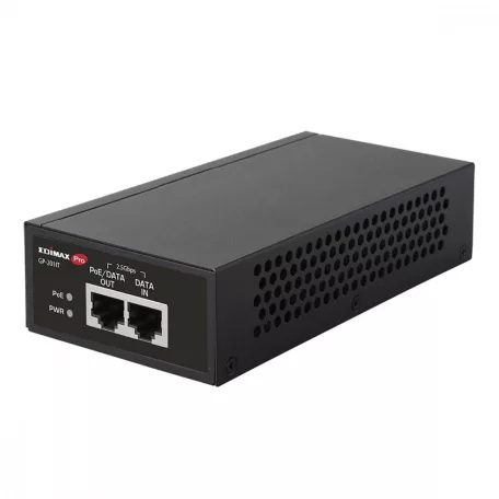 IEEE 802.3at 2.5 gigabites 30 W-os PoE+ injektor