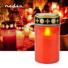   LED Sírfény | Pult Kijelző | A csomagolásban található lámpák száma: 12 db | Valósághű Villogó Hatás | Időzítő funkció: 6 óra bekapcsolva/18 óra kikapcsolva