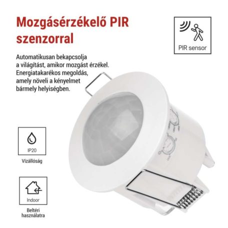 EMOS Mozgásérzékelő (PIR) IP20 1200W