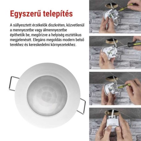 EMOS Mozgásérzékelő (PIR) IP20 1200W