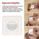 EMOS Mozgásérzékelő (PIR) IP20 500W