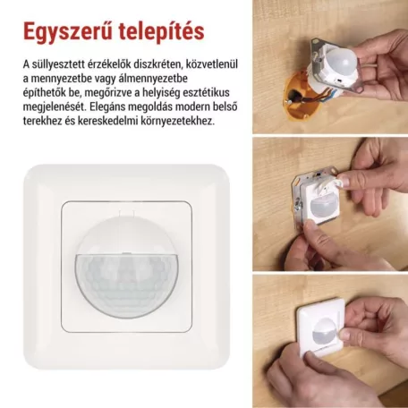 EMOS Mozgásérzékelő (PIR) IP20 500W