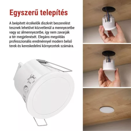 Mikrohullámú jelenlétérzékelő IP20 24GHZ 2000W