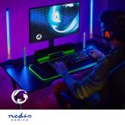 Gaming hangszóró | Hangszórócsatornák: 2.0 | USB-áramellátású | 3.5 mm Dugasz | 30 W | LED | Hangerő szabályozás | Csatlakozó kimenet: 1x 3.5 mm