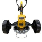 Kraftech 68v akkumulátoros fűkasza, Kraftech GT-1534iPro 16 részes Kerekes fűkasza, akkus bozótvágó és Szegélynyíró 2db 68v akkumulátorral