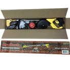 Kraftech 68v akkumulátoros fűkasza, Kraftech GT-1534iPro 16 részes Kerekes fűkasza, akkus bozótvágó és Szegélynyíró 2db 68v akkumulátorral