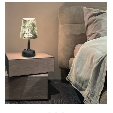 Star Wars asztali lámpa Led  3xAAA auto off mod elalvás segítő program  Philips7179630p0 a0172 Philips Star Wars Birodalmi rohamosztagos asztali lámpa 1x0,6w LED asztali lámpa 3xAA elemmel