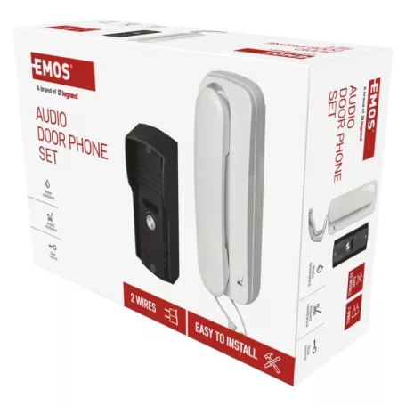 Otthoni audio kapucsengő készlet H1085, 1 résztvevő
