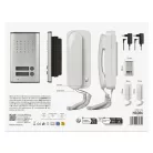 Vezetékes otthoni audio kapucsengő készlet H1086, 2 vevőegységgel