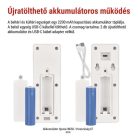 Vezeték nélküli otthoni audio kapucsengő készlet H1087, 1 résztvevő
