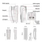 Vezeték nélküli otthoni audio kapucsengő készlet H1088, 1 résztvevő