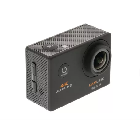 CAMLINK 4K Ultra Hd sportkamera 16MP-s Akció Kamera Wi-Fi Fekete 30m vízálló - CL-AC40 IP69