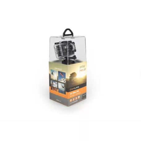 CAMLINK 4K Ultra Hd sportkamera 16MP-s Akció Kamera Wi-Fi Fekete 30m vízálló - CL-AC40 IP69