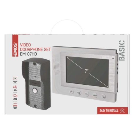EMOS Videó kaputelefon szett EM-07HD