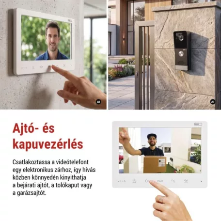 EM-LS07HD otthoni videó kaputelefon készlet