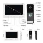 EM-LS07HD otthoni videó kaputelefon készlet