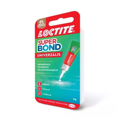 Pillanatragasztó Loctite Super Bond - 3 g