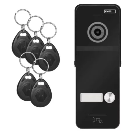 EMOS Ajtóra szerelhető színes kameraegység EM-10AHD RF-1