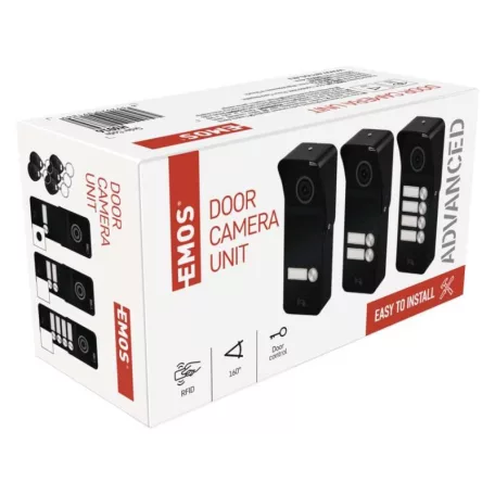 EMOS Ajtóra szerelhető színes kameraegység EM-10AHD RF-1