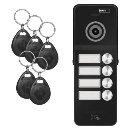 EMOS Ajtóra szerelhető színes kameraegység EM-10AHD RF-4