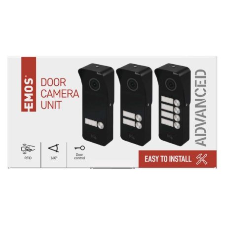 EMOS Ajtóra szerelhető színes kameraegység EM-10AHD RF-4