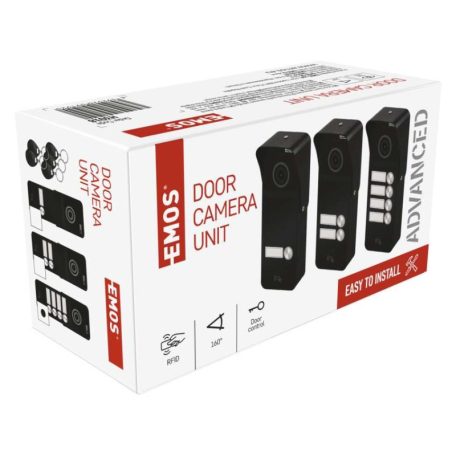 EMOS Ajtóra szerelhető színes kameraegység EM-10AHD RF-4