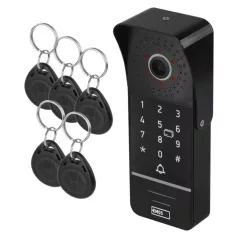   EMOS Ajtóra szerelhető színes kameraegység monitorokhoz és videó kaputelefonokhoz EM-10AHD