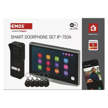 GoSmart Otthoni wifis video kaputelefon szett EMOS IP-750A