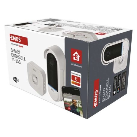 GoSmart Vezeték nélküli akkumulátoros video kaputelefon IP-15S wifivel