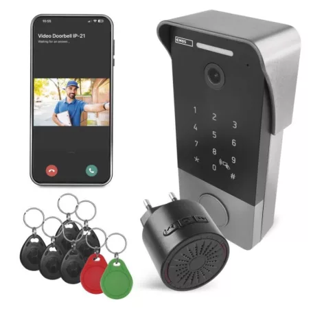 GoSmart videós ajtócsengő IP-21PoE