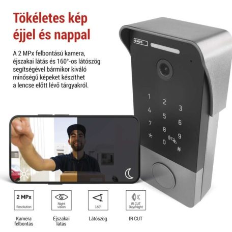 GoSmart videós ajtócsengő IP-21PoE