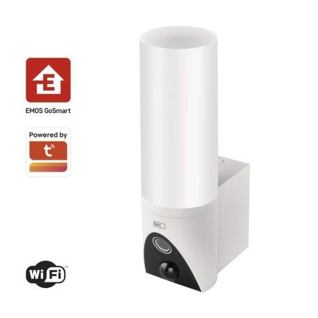 GoSmart Wifis kültéri forgatható kamera IP-300 TORCH világítással, fehér