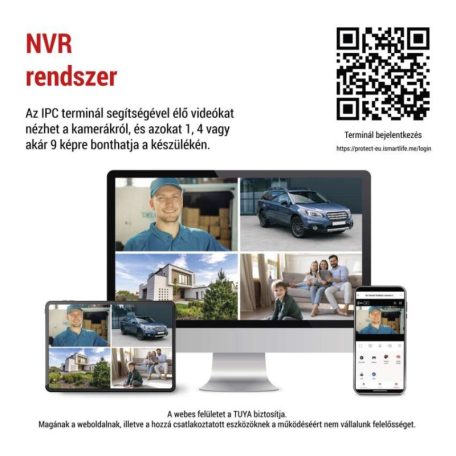 GoSmart Kültéri akkumulátoros kamera IP-600 EYE wifivel és napelemmel