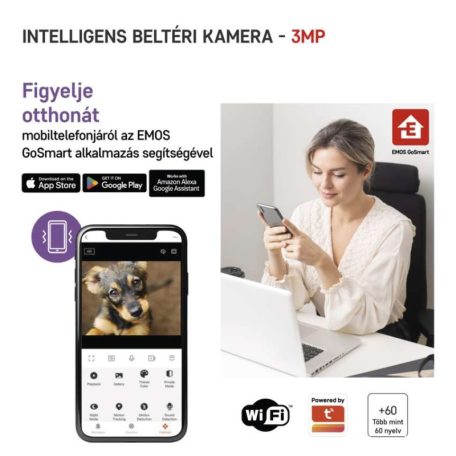 GoSmart Forgatható kamera IP-110 CUBE wifivel