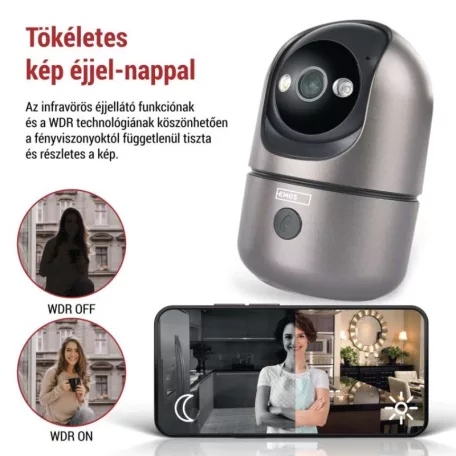 GoSmart Beltéri forgatható kamera IP‑220W wifivel