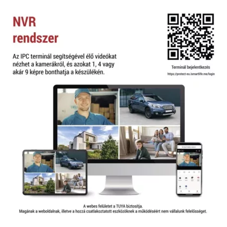 GoSmart Beltéri forgatható kamera IP‑220W wifivel